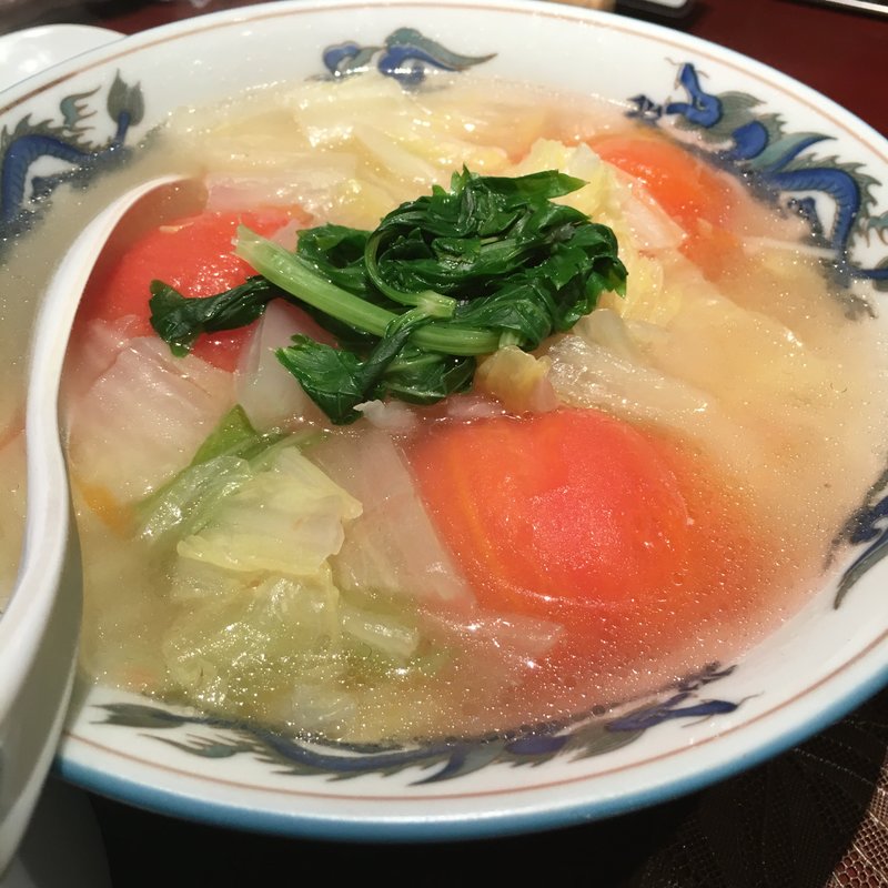 トマトたんめん(白龍トマト館)