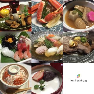 雪月花  夕食(加賀屋 （能登渚亭・雪月花）)