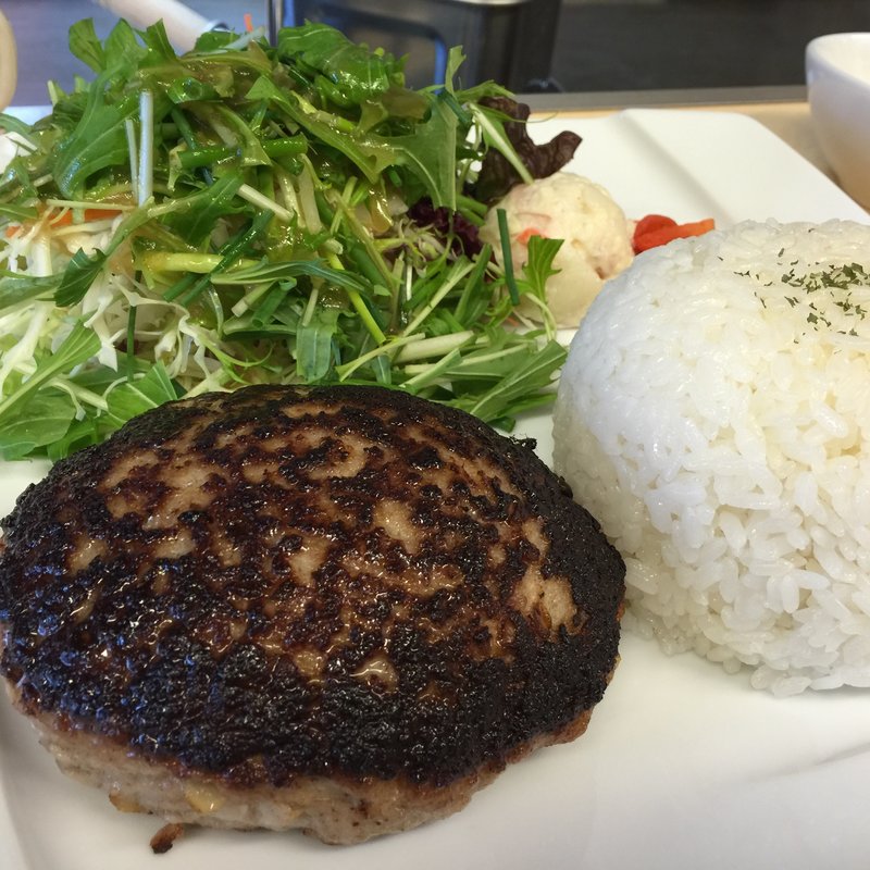 京ポークハンバーグ(鉄板バーグ RUN Mっつん)