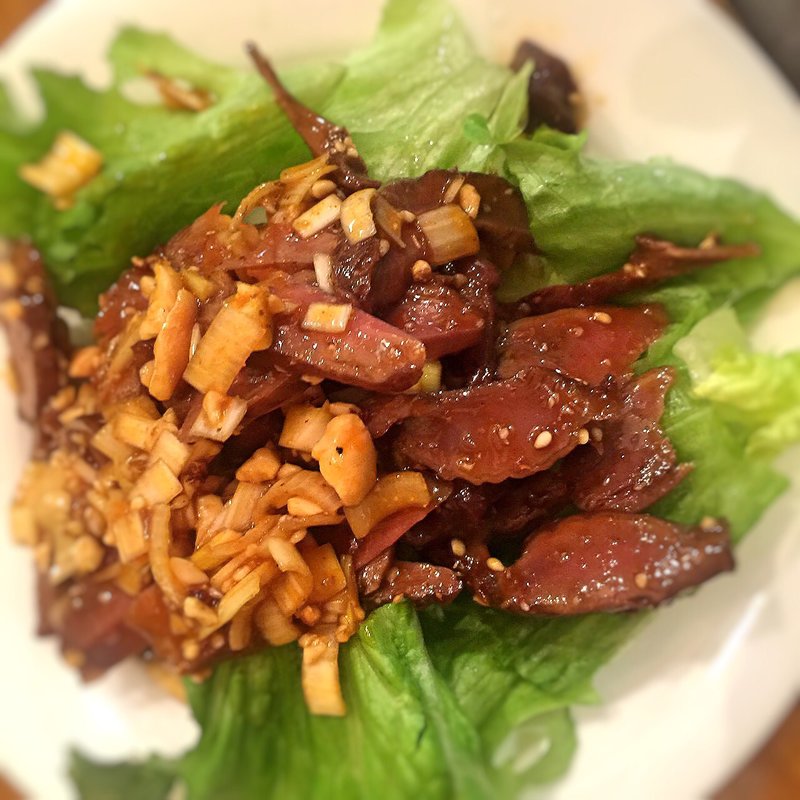 砂肝の山椒炒め(チャオバンブー)