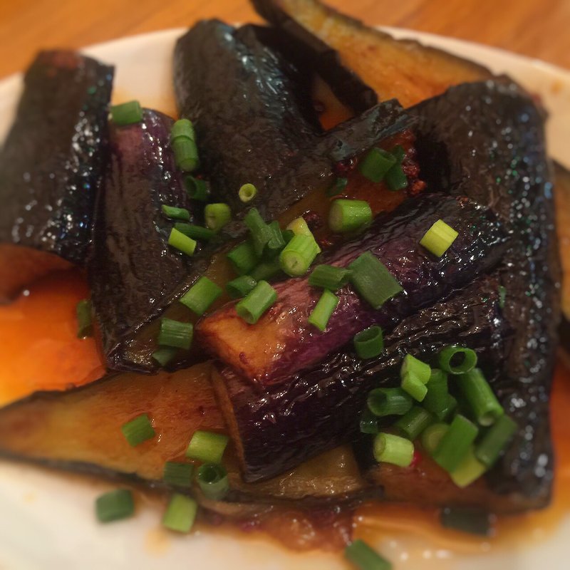 ナスの花椒炒め(チャオバンブー)