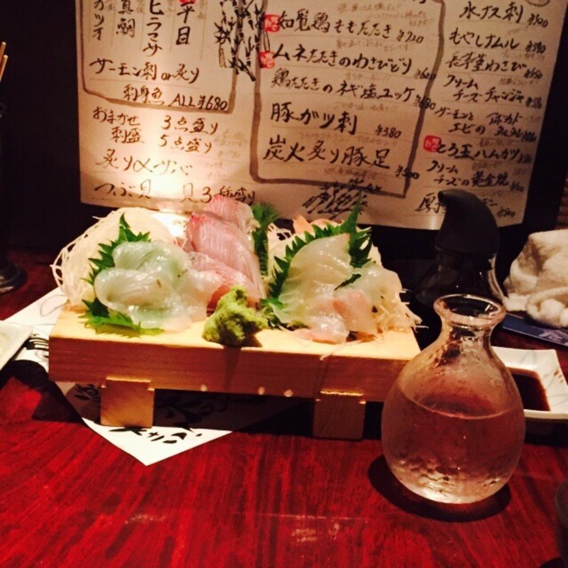 刺身盛り合わせ(千寿籠太)