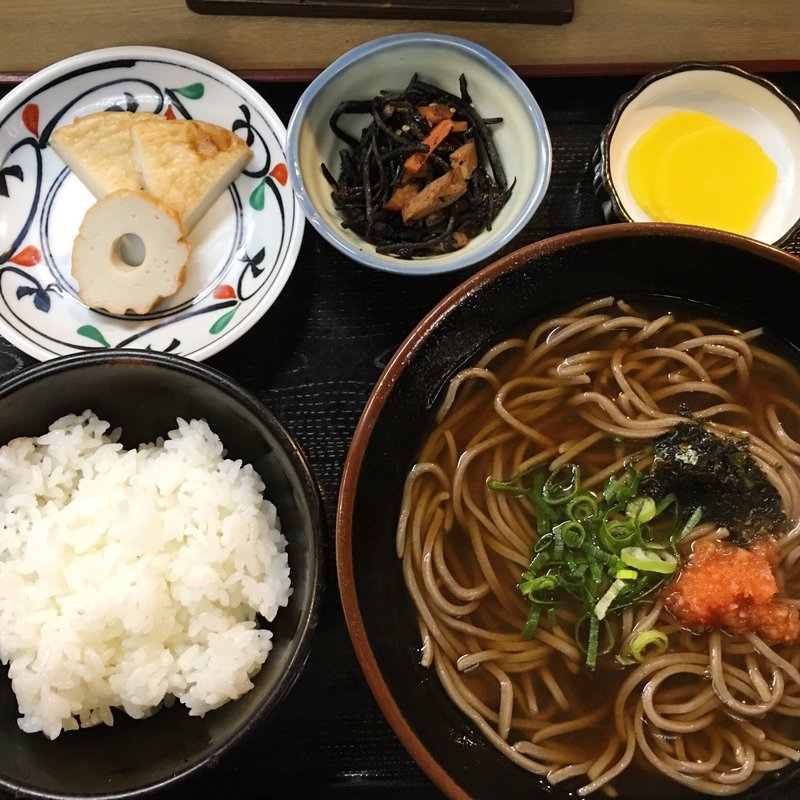 そば定食(大黒屋)