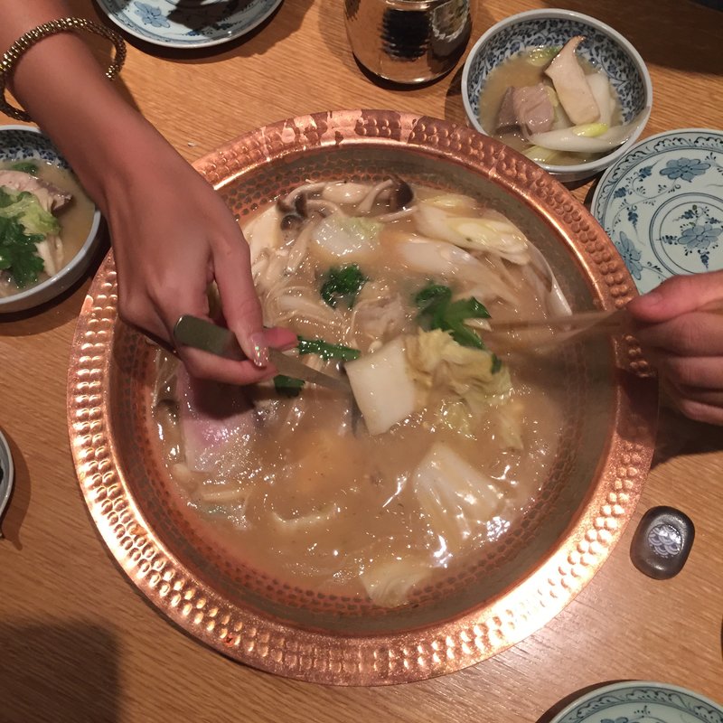 ブリしゃぶとろろ鍋(心・技・体 うるふ)