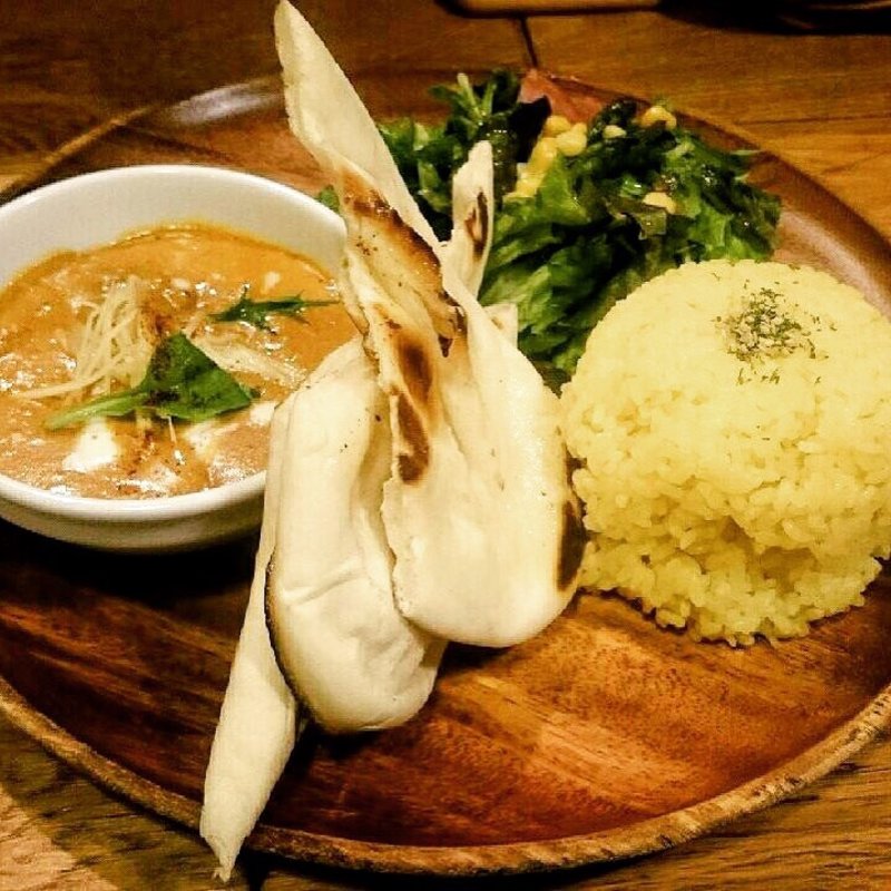 笑夢のバターチキンカレー（ドリンク付）(curry diningbar 笑夢 （カレー ダイニングバー エム）)