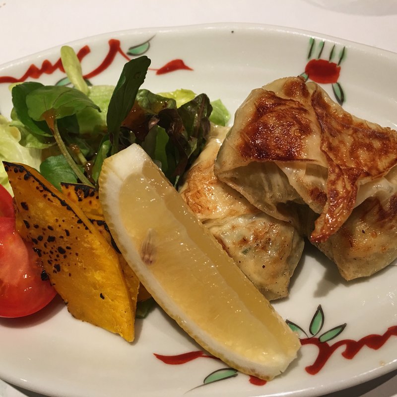 湯葉の和風餃子(板前割烹ひぐち)