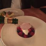 Sorbet with Sparkling Wine