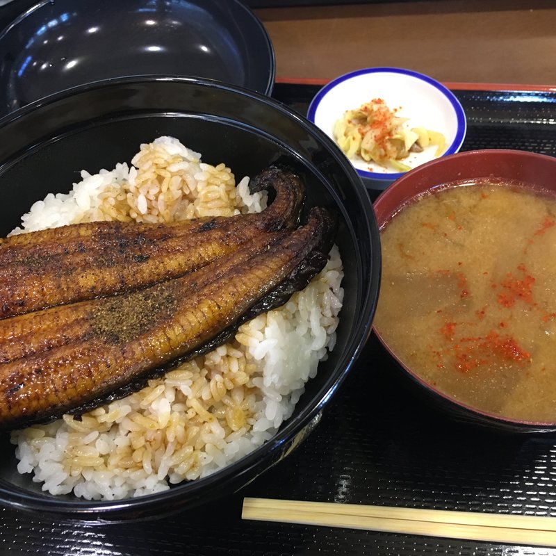 うな丼(道の駅　潮見坂 )