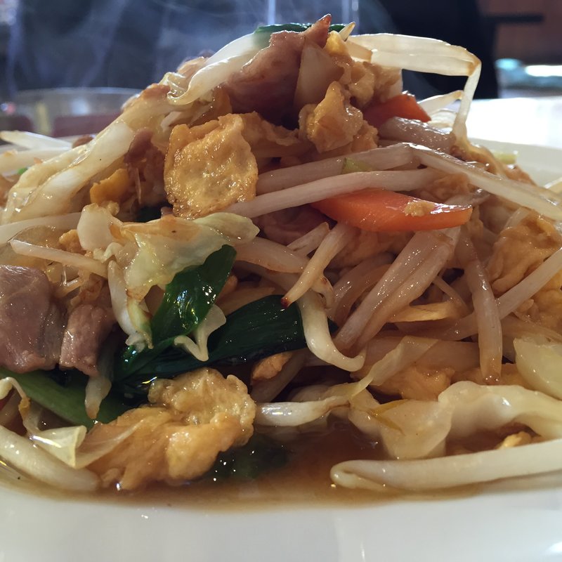 豚肉と玉子の野菜炒め定食(中華宝香)