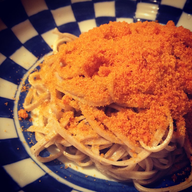 カラスミ蕎麦(和ビストロgg)