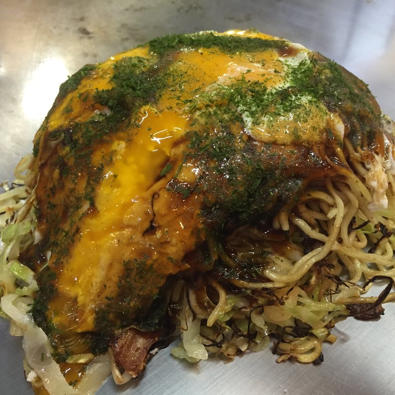 そば肉玉(やまさ家 （やまさや）)