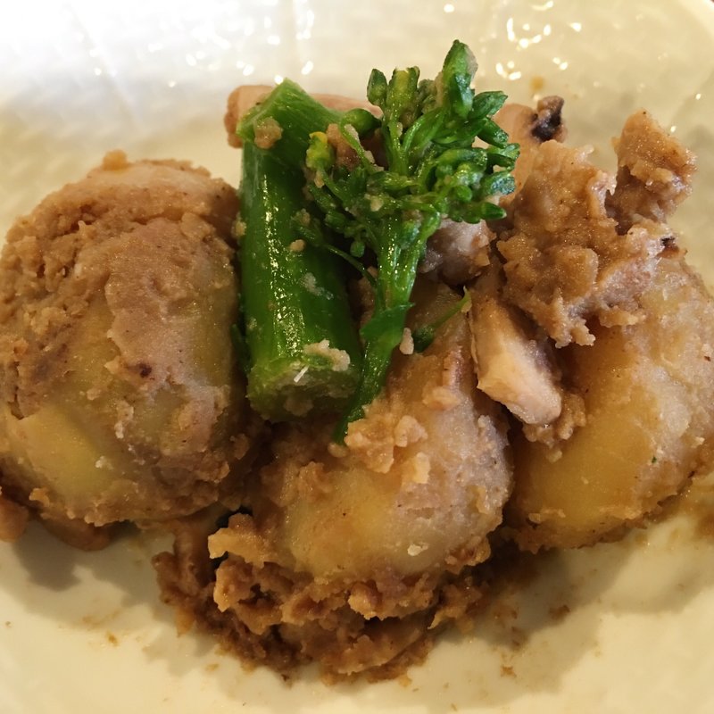 ジャガイモの烏賊ワタ風味(ナイスユカリ)