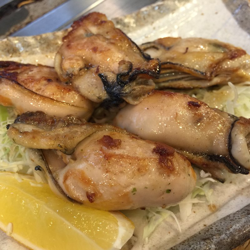 かき鉄板(高砂◯)