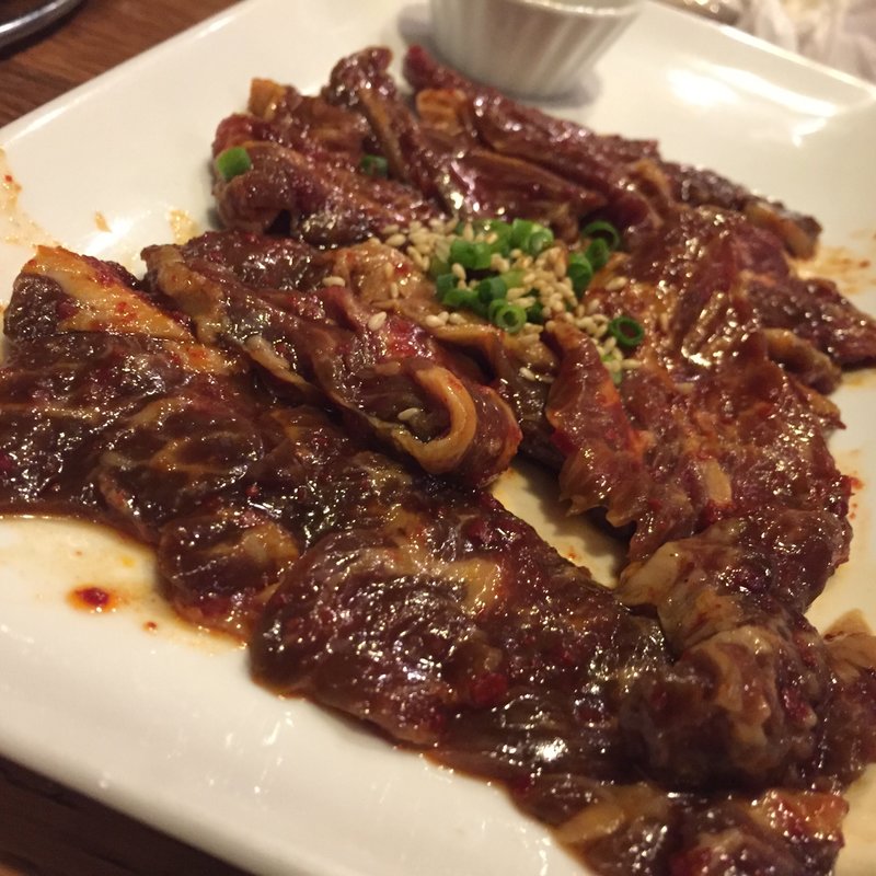 ハラミ(焼肉 多牛 竹下本店)