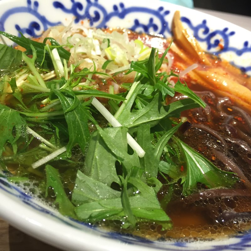 辛そば(支那そば 月や 博多デイトス店)