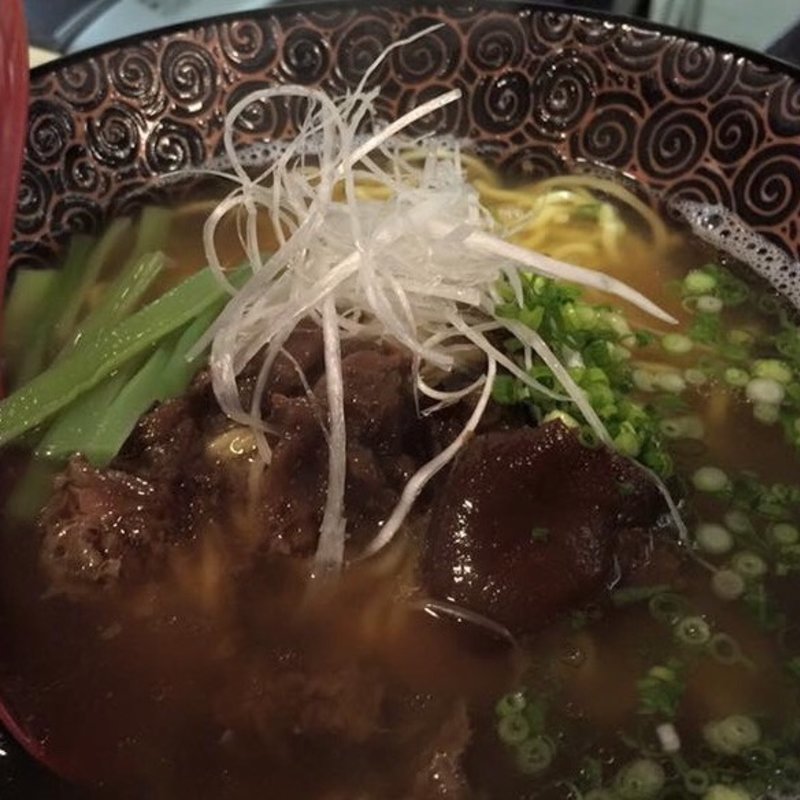 豚足餡かけラーメン(和創居酒屋 辰家 （わそういざかや たつや）)