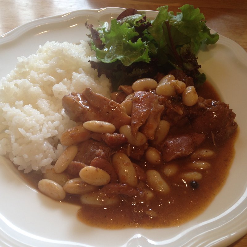 鶏モモと豚肉のスパイス煮込み(ライス付き)(GALATA ガラタ)