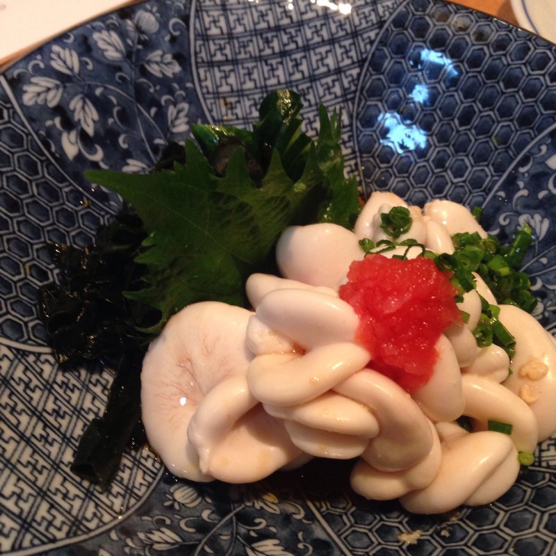 白子ポン酢(寿司茶屋 吟遊)