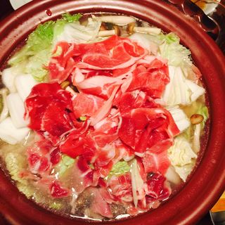 ラムちゃんしゃぶ(ラム&パクチー Salad days)