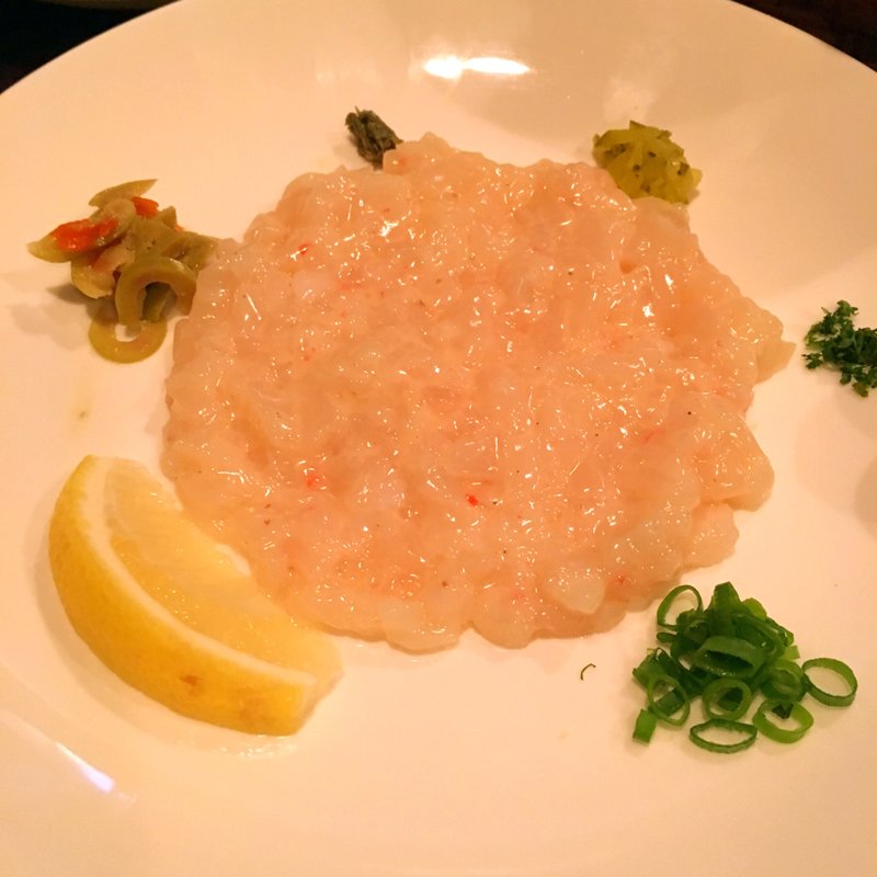 エビと帆立のタルタル(本田飲食堂 （ホンダインショクドウ）)