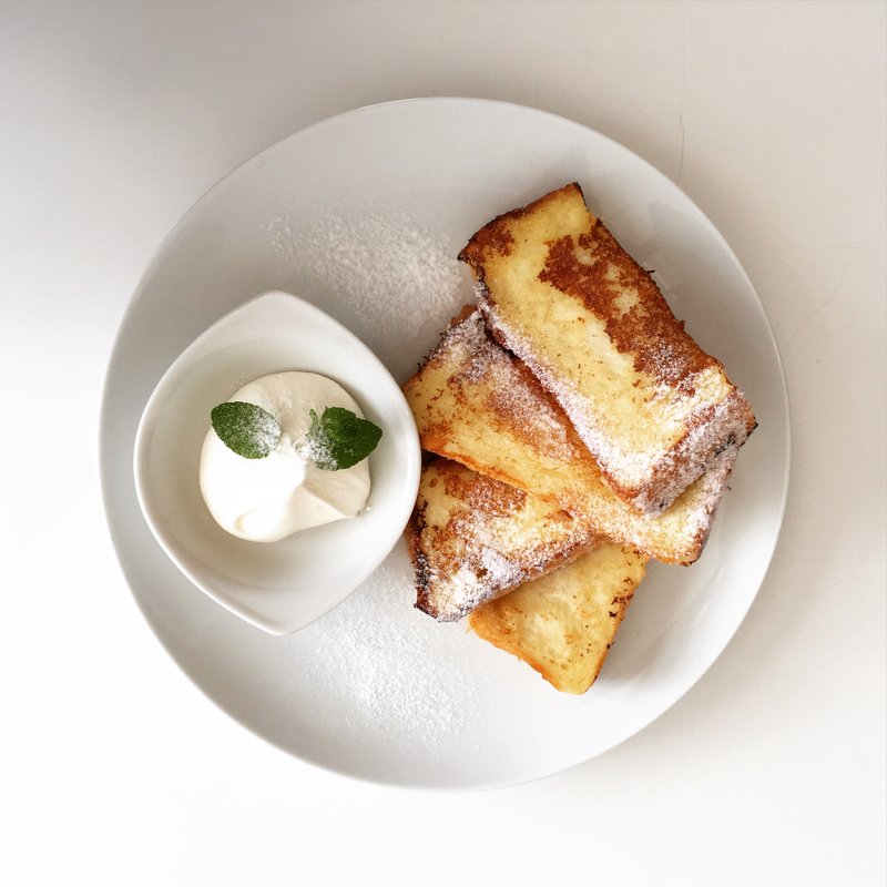 フレンチトースト メープル&ホイップ(D&DEPARTMENT TOKYO)