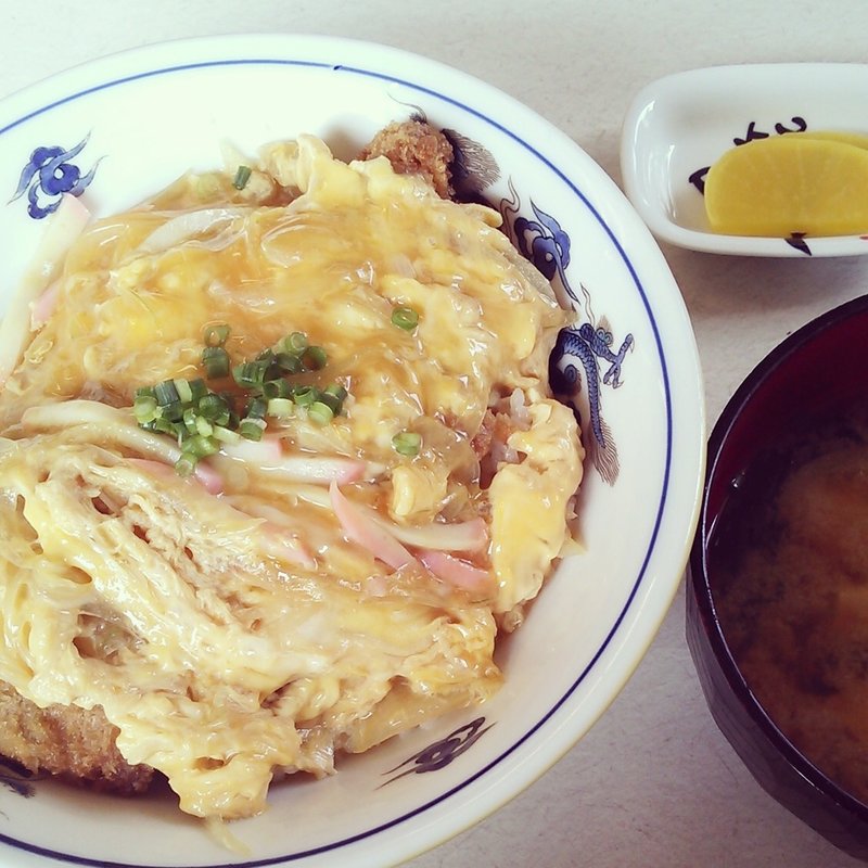 かつ丼(城山食堂)
