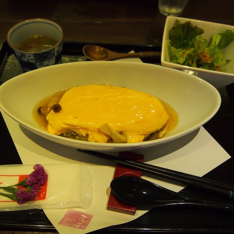 とろ～りあんかけふわふわ和風オムライス(茶蔵 山形店 （SAKURA）)