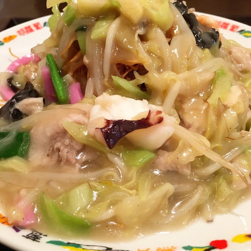 皿うどん(中華酒家 福籠)