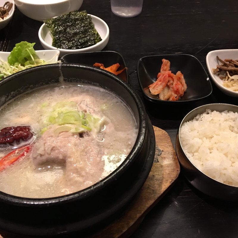 サムゲタン(長寿韓酒房 ルミネ大宮店)