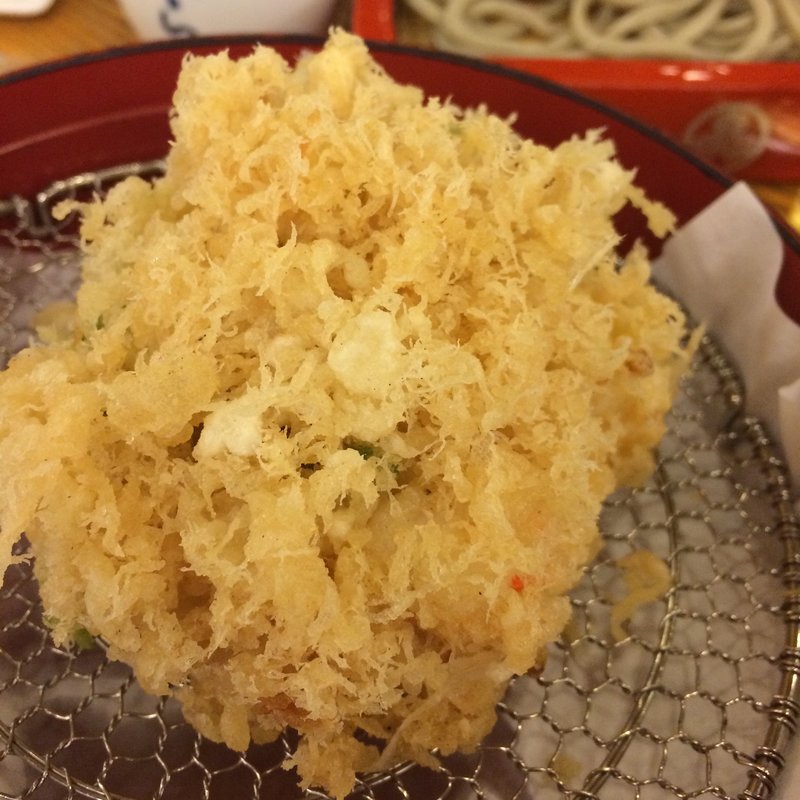 かき揚げ盛り(総本家更科堀井 本店 （そうほんけさらしなほりい）)