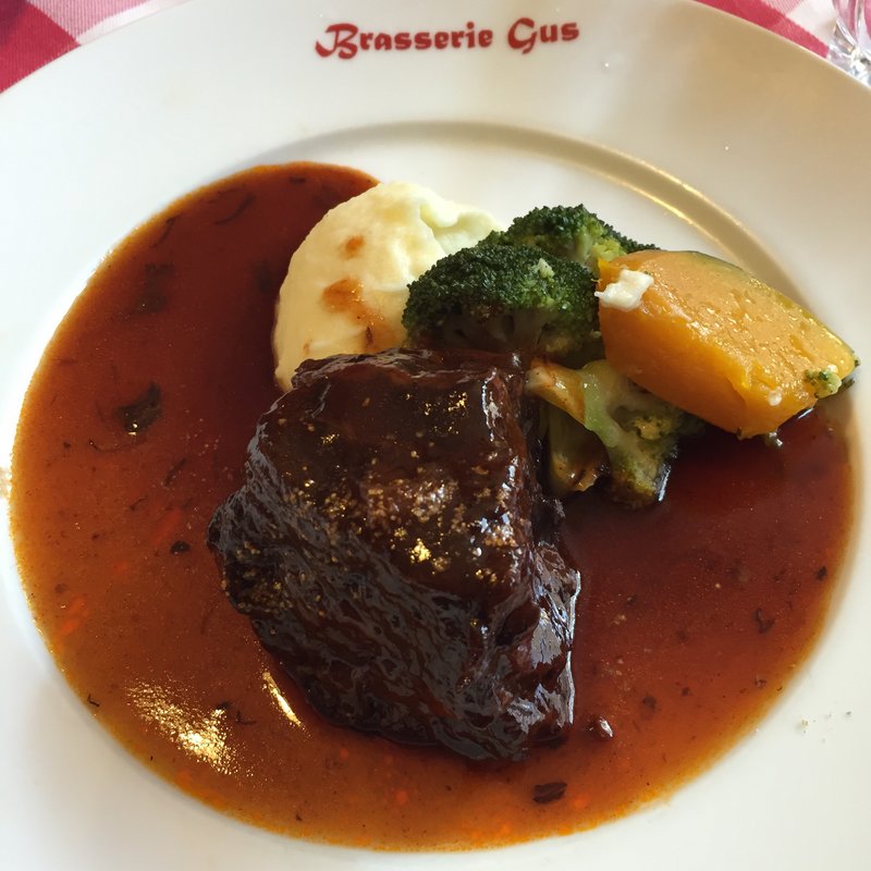 MenuB　（牛ほほ肉のワイン煮）(ブラッスリーグー 矢来店)