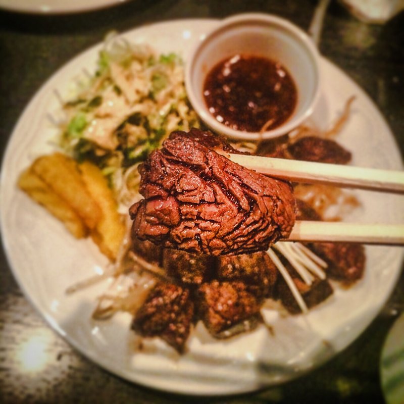 ハラミ200グラム(ステーキ英二)