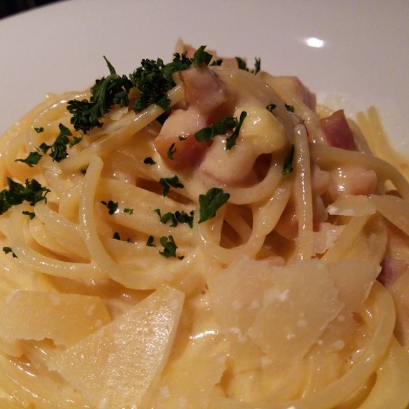 特製カルボナーラ(アナスティア[銀座 イタリアン,おすすめ,人気,ワイン,ディナー,デート,旬の食材,東銀座])