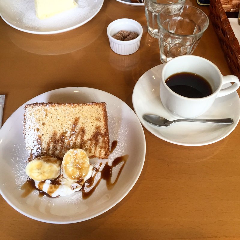 バナナシフォンケーキ(kate coffee)
