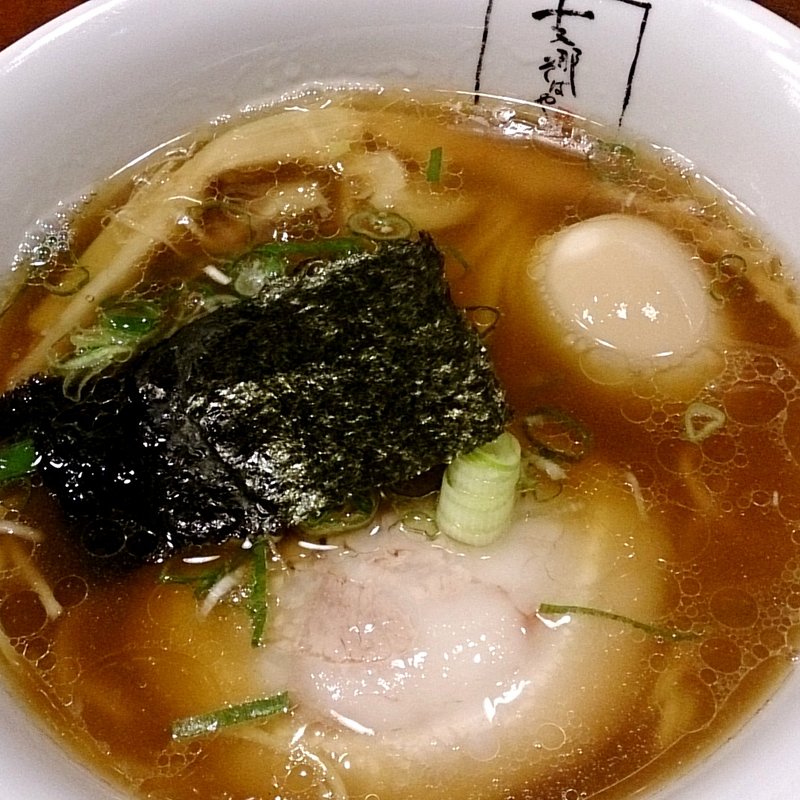 醤油玉子ラーメン(支那そばや 橋本アリオ店 )