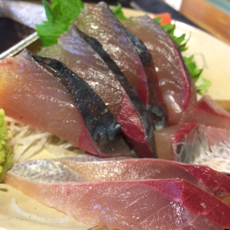 土佐清水水揚げサバの造り(やいろ亭 )