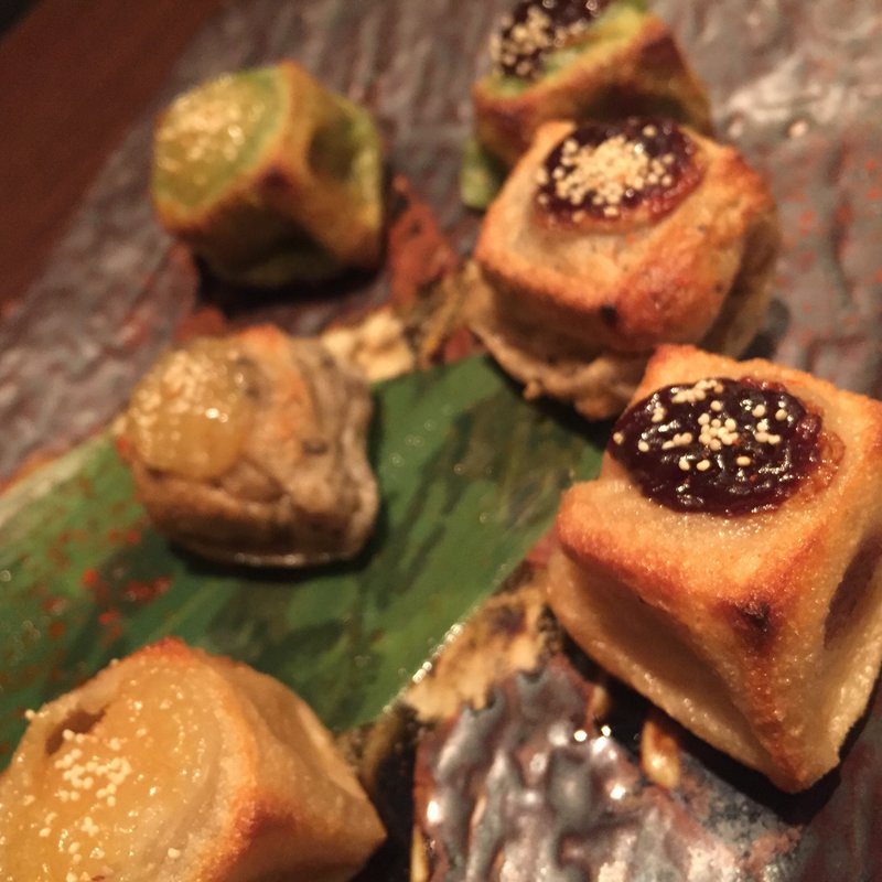 京生麩の味噌田楽(馬鹿凡人 )