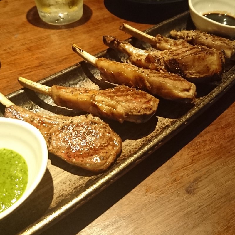 ラムチョップグリル焼（2本)(パクチーパクチー)