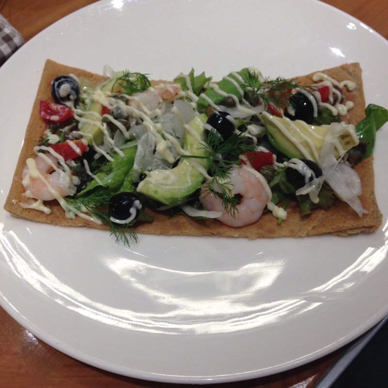 海老とアボカドのサラダ仕立て レモンとディルの香り(CREPERIE Le Beurre Noisette（クレープリー ル ブール ノワゼット）)