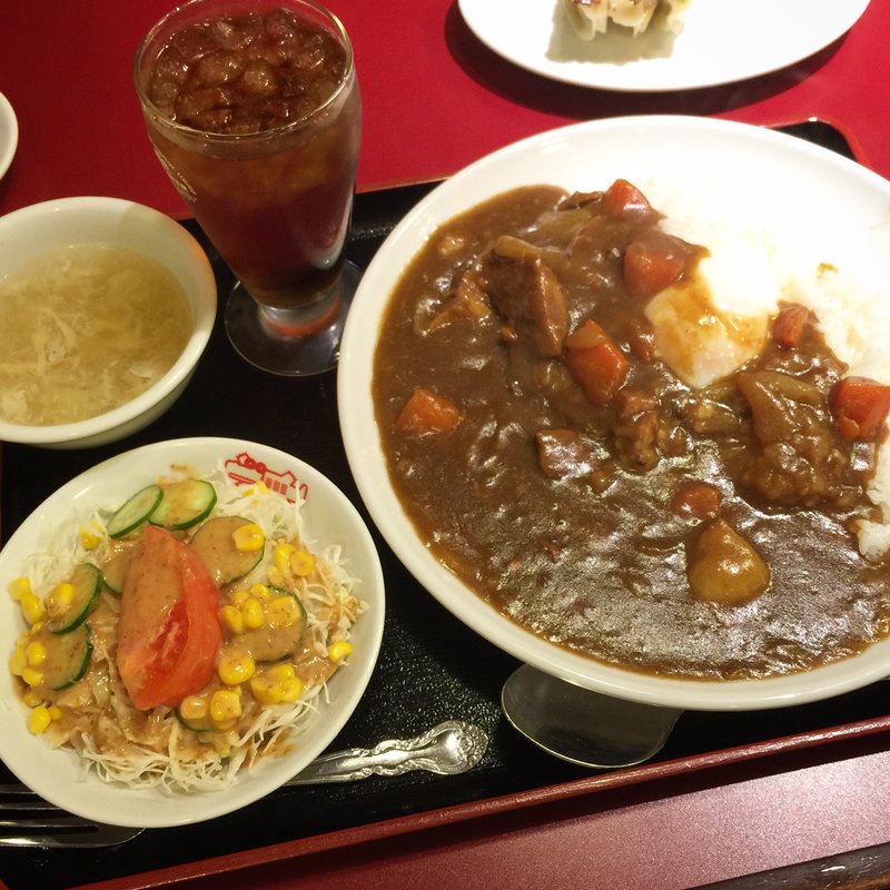 カレーセット(紅宝石 （コウホウセキ）)