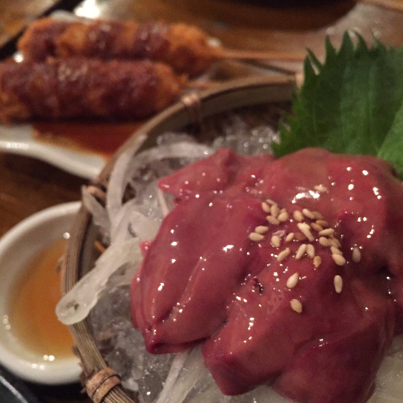 レバ刺し(串魂)