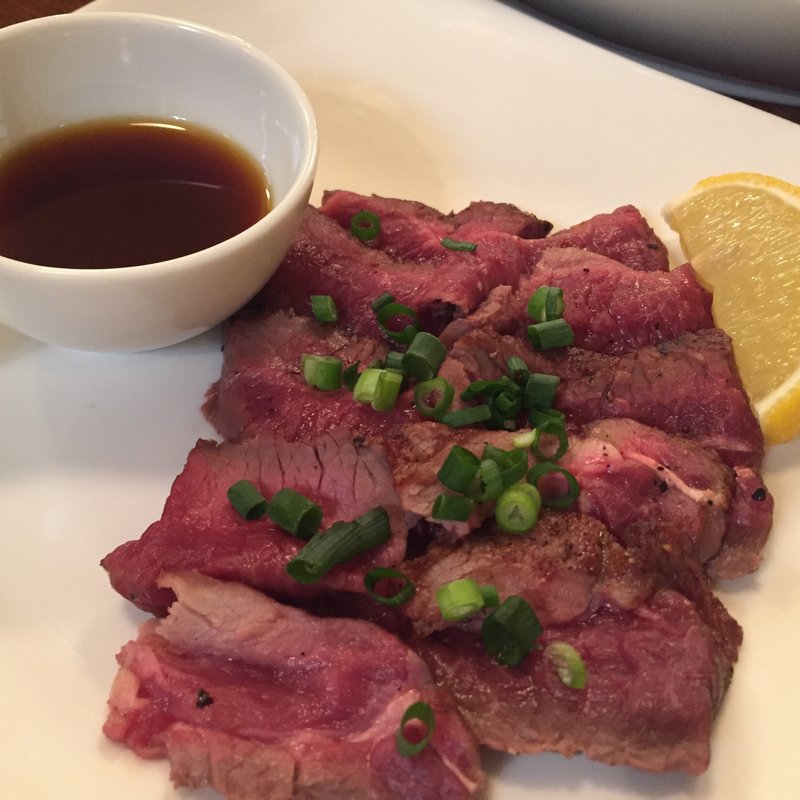 牛の炙り焼き(都夏 （ツゲ）)