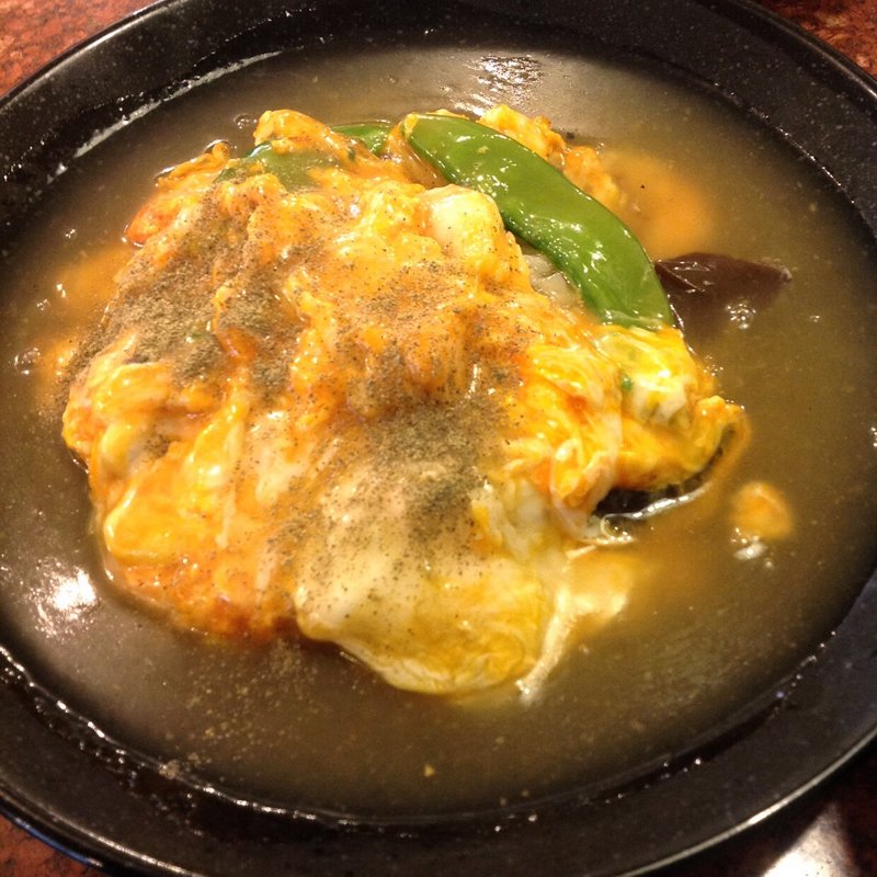 極王天津飯(餃子の王将)