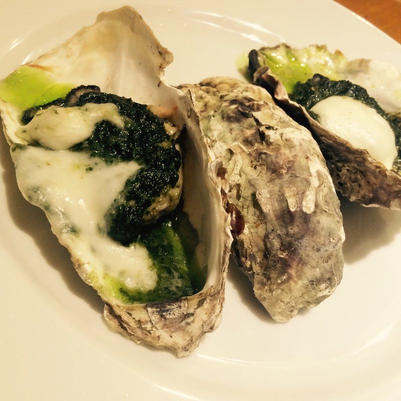 ジェノヴァ風焼き牡蠣(フィッシュハウス オイスターバー （FISH HOUSE OYSTER BAR）)