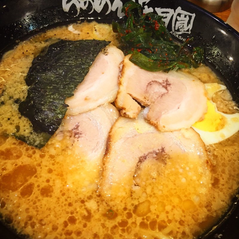 嵐げんこつらあめん(らあめん花月嵐 橋本南口店 )