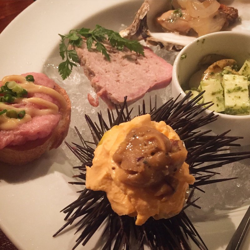 うにのプリン(ビストロウオザ)