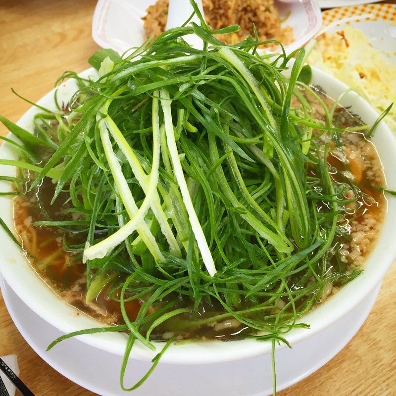 葱ラーメン【限定メニュー】(来来亭 豊岡店)
