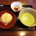 抹茶(梅ヶ枝餅1ケ付)(寿庵 寺田屋)