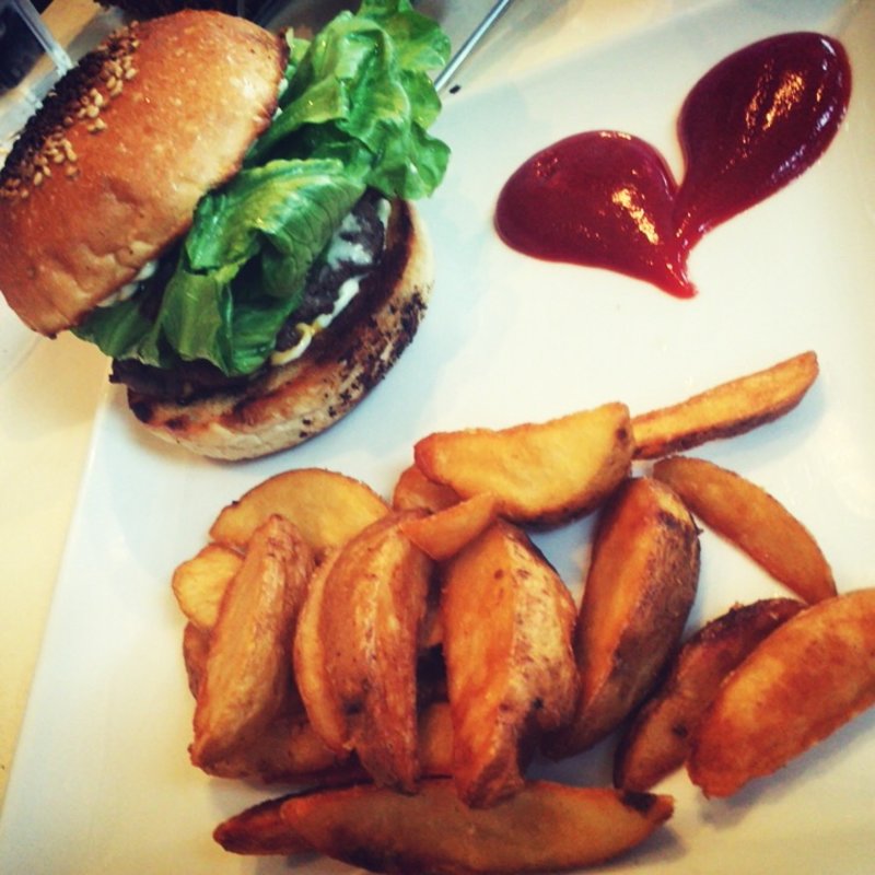 テリヤキバーガー(キャプテンカンガルー ハンバーガー)