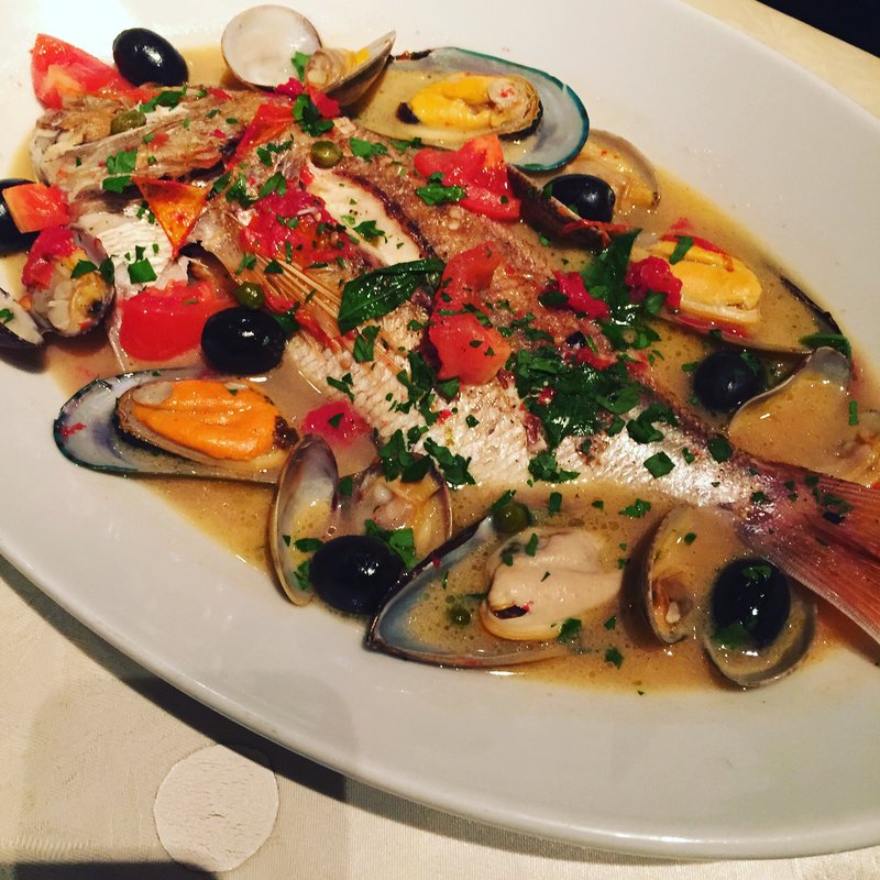 本日の鮮魚のアクアパッツァ(オッティモ・シーフード・ガーデン 新宿店)